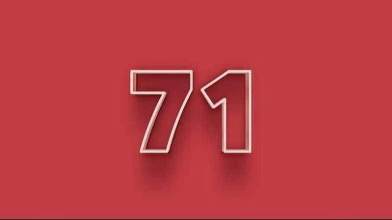 Numerología 71