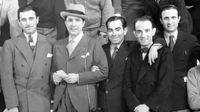 Carlos Gardel, Alfredo Lepera, Terig Tucci, Josep Plaja y Tito Lusiardo Carlos Gardel, Alfredo Lepera, Terig Tucci, Josep Plaja y Tito Lusiardo