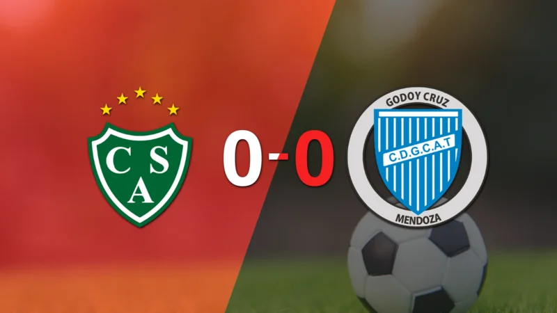 Sarmiento y Godoy Cruz empataron sin goles