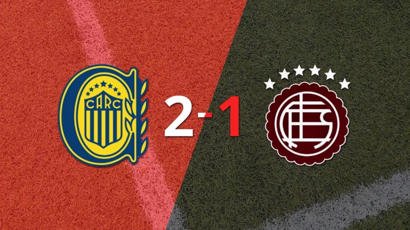 Lanús sufre una derrota 2-1 contra Rosario Central