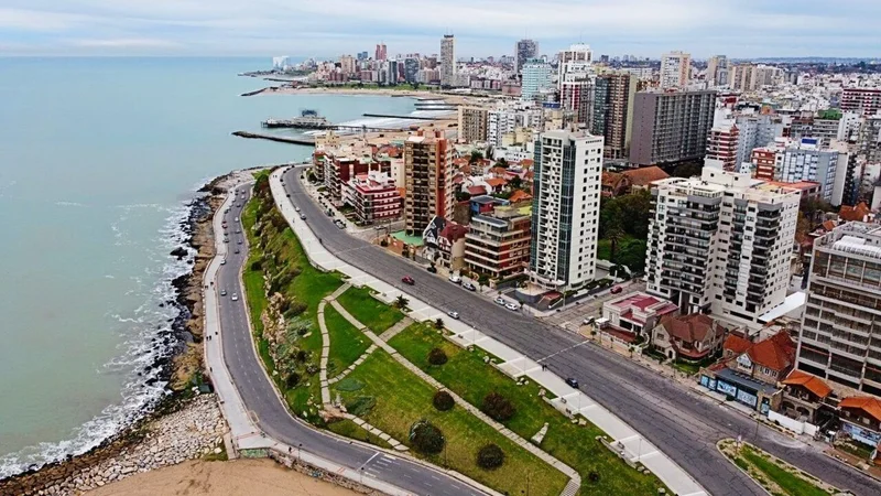 Paisaje de Mar del Plata
