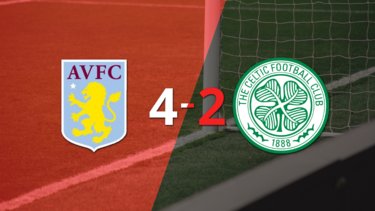 Morgan Rogers anota hat-trick en el triunfo de 4-2 de Aston Villa ante Celtic