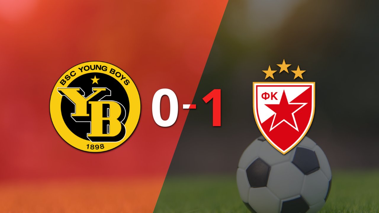 Estrella Roja logró la victoria por 1 a 0 ante Young Boys