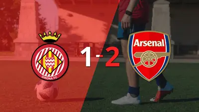 Arsenal da vuelta el marcador y triunfa 2 a 1 sobre Girona Arsenal da vuelta el marcador y triunfa 2 a 1 sobre Girona