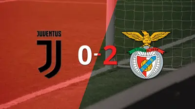 Benfica domina y gana con un sólido 2-0 a Juventus Benfica domina y gana con un sólido 2-0 a Juventus