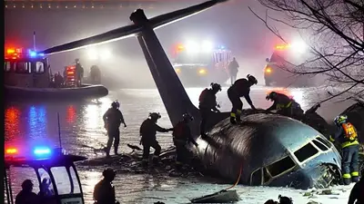 Fatal accidente de American Airlines en Washington: confirmaron que no hay sobrevivientes Fatal accidente de American Airlines en Washington: confirmaron que no hay sobrevivientes