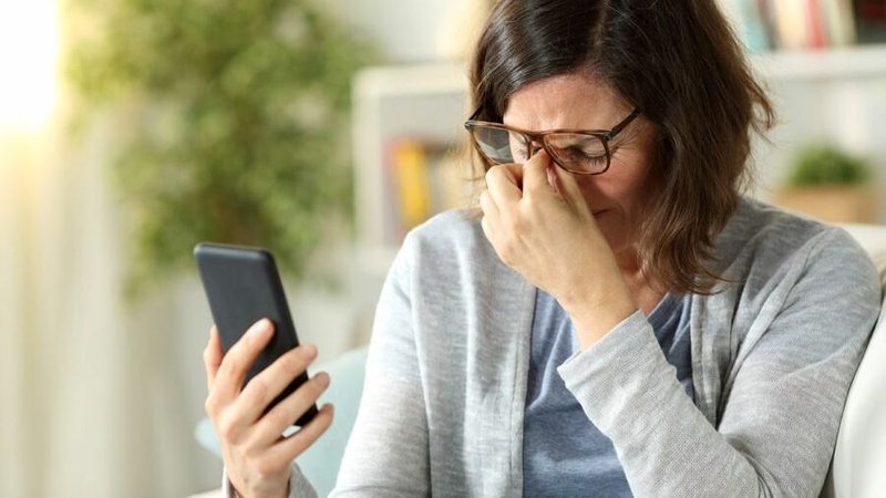 celulares, vista, ojos, consejos de salud