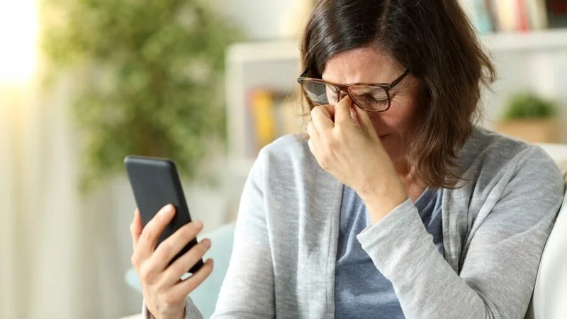 celulares, vista, ojos, consejos de salud