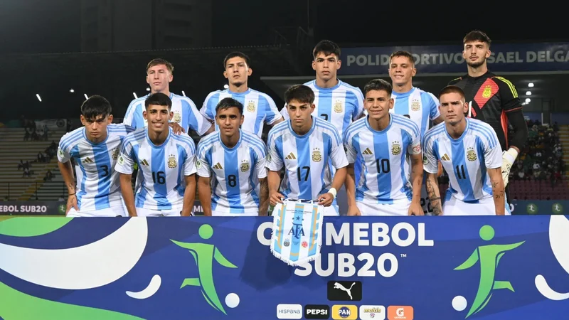 Argentina vs Ecuador por el Sudamericano Sub 20: cuándo juegan, fecha y horario, y cómo ver en vivo
