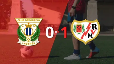 A Rayo Vallecano no le sobró nada, pero venció a Leganés por 1 a 0 A Rayo Vallecano no le sobró nada, pero venció a Leganés por 1 a 0