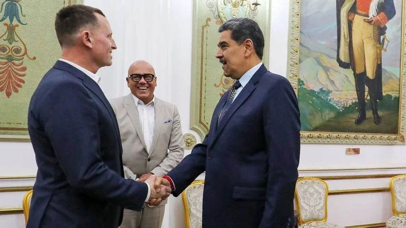 Maduro recibió al enviado de Trump y luego liberó a 6 estadounidenses