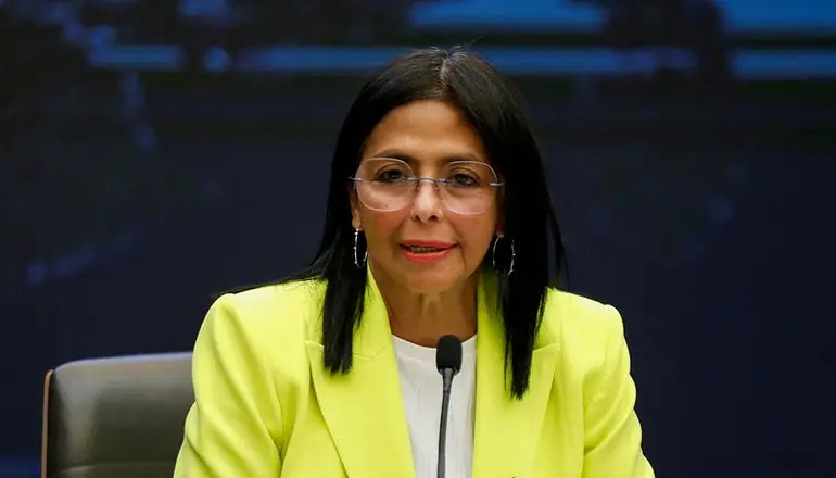 Delcy Rodríguez asume la presidencia de Venezuela temporalmente