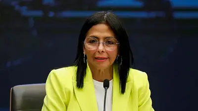 Delcy Rodríguez pidió a EE.UU. trabajar en una "agenda de cooperación" Delcy Rodríguez pidió a EE.UU. trabajar en una "agenda de cooperación"