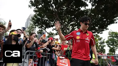 Chino Zhou pasa de Ferrari a equipo Cadillac de la F1 como piloto de reserva Chino Zhou pasa de Ferrari a equipo Cadillac de la F1 como piloto de reserva