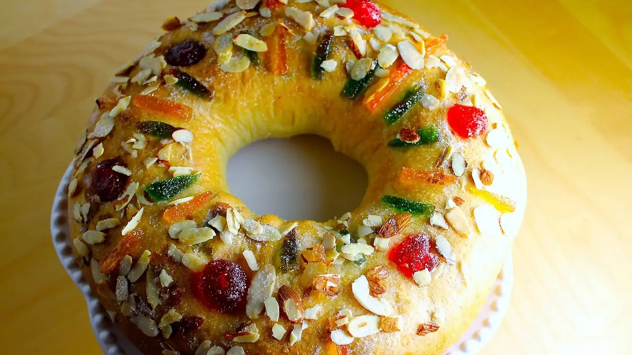 Cómo es la receta de la Rosca de Reyes.