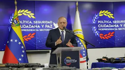 EXCLUSIVA-EEUU tiene a Diosdado Cabello, ministro del Interior de Venezuela, como posible objetivo: fuentes EXCLUSIVA-EEUU tiene a Diosdado Cabello, ministro del Interior de Venezuela, como posible objetivo: fuentes