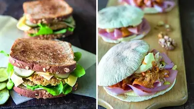 Cómo son los sándwiches gourmet para llevar a la playa. Cómo son los sándwiches gourmet para llevar a la playa.