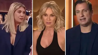 Wanda Nara, Yanina Latorre y Maxi López Wanda Nara, Yanina Latorre y Maxi López