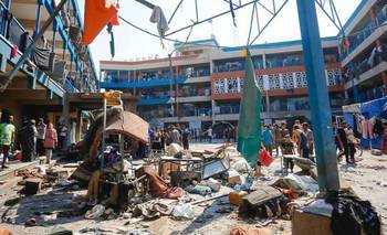 Falsa tregua: niños de Gaza se juegan la vida cada vez que van a la escuela | Conflicto en medio oriente