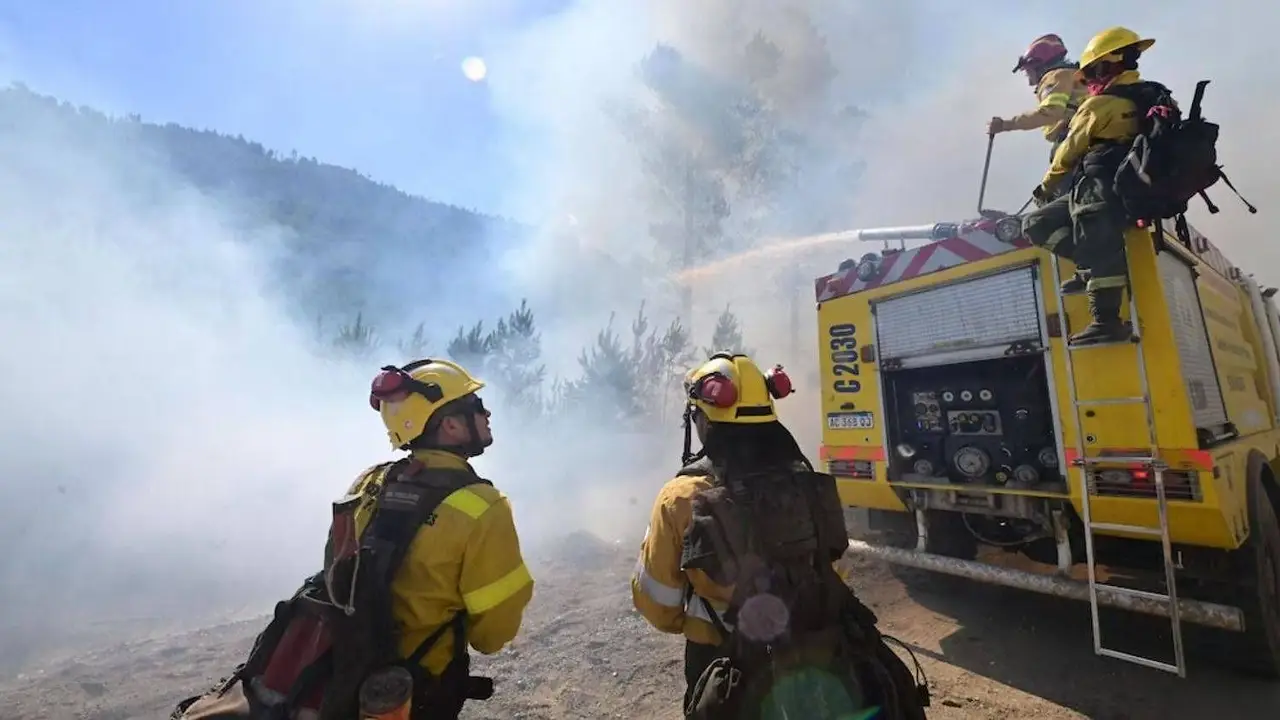 Los Bomberos de El Hoyo ratificaron que reciben financiamiento del Gobierno Nacional