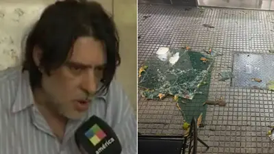 Habló el hombre al que se le cayó un vidrio encima en Palermo: “Estoy vivo para contarlo” Habló el hombre al que se le cayó un vidrio encima en Palermo: “Estoy vivo para contarlo”