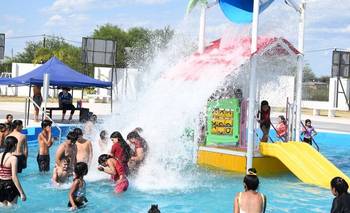 Se lanzó la temporada de verano en el Parque Acuático de Las Lomitas | Vacaciones
