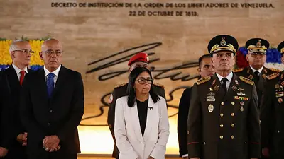 Delcy Rodríguez no tiene pensado viajar fuera de Venezuela en el corto plazo: ministro Delcy Rodríguez no tiene pensado viajar fuera de Venezuela en el corto plazo: ministro
