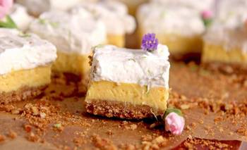 Receta de barritas de key lime pie: frescas y deliciosas | Recetas de cocina