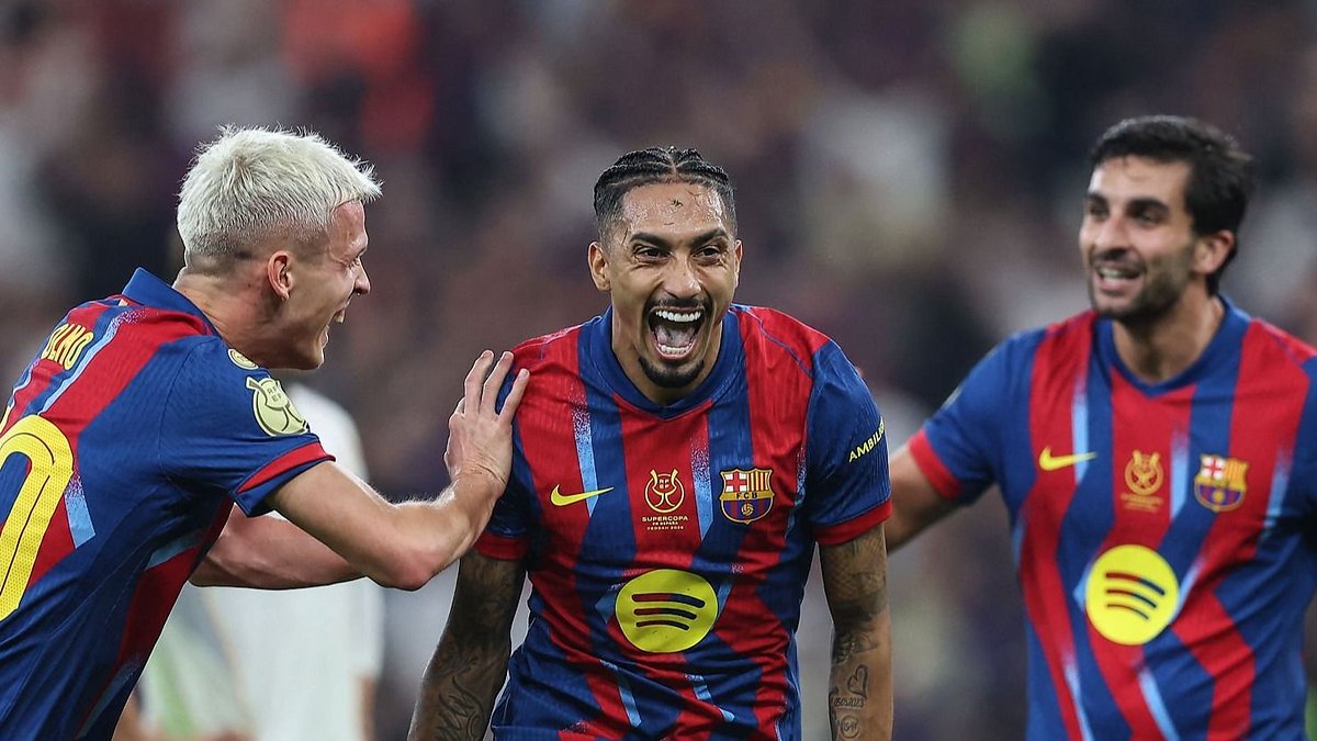 Barcelona le ganó al Real Madrid y se consagró campeón de la Supercopa ...