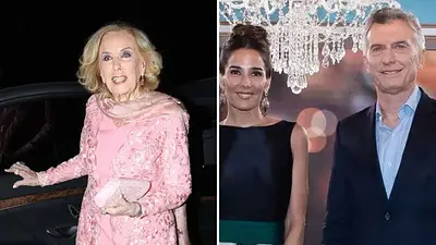 mirtha legrand Juana Viale Mauricio Macri mirtha legrand Juana Viale Mauricio Macri