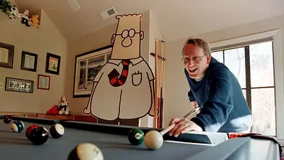 Scott Adams, el creador del cómic "Dilbert" y fan de Trump, fallece a los 68 años Scott Adams, el creador del cómic "Dilbert" y fan de Trump, fallece a los 68 años