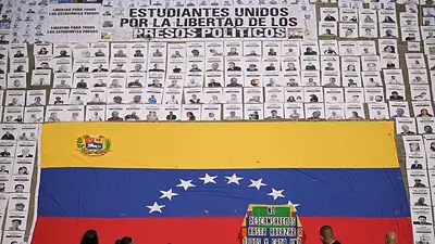 Presidente de parlamento de Venezuela dice que 400 personas han sido excarceladas Presidente de parlamento de Venezuela dice que 400 personas han sido excarceladas
