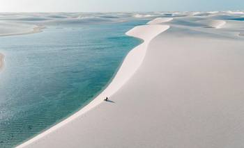 Shock por desierto de Brasil con lagunas que parece otro planeta | Escapadas