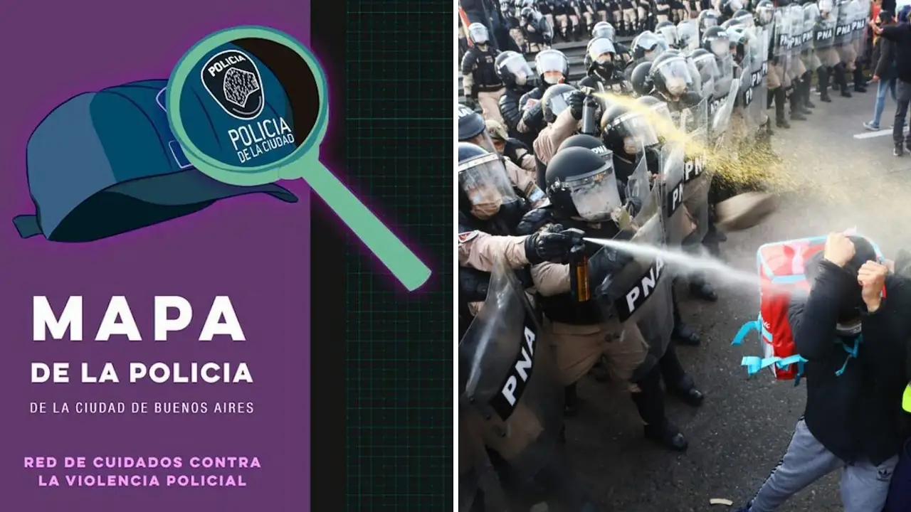 Así trabaja el Mapa de la Policía: control social contra la represión y los abusos policiales