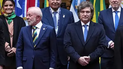 Crece el rechazo a Milei antes del acuerdo Mercosur-UE: "No se quieren sentar con él" Crece el rechazo a Milei antes del acuerdo Mercosur-UE: "No se quieren sentar con él"