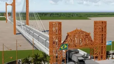 Crecimiento económico: Misiones y Brasil avanzan en el puente internacional San Javier–Porto Xavier para la integración regional Crecimiento económico: Misiones y Brasil avanzan en el puente internacional San Javier–Porto Xavier para la integración regional