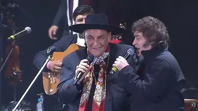 Javier Milei. El Chaqueño Palavecino Javier Milei. El Chaqueño Palavecino
