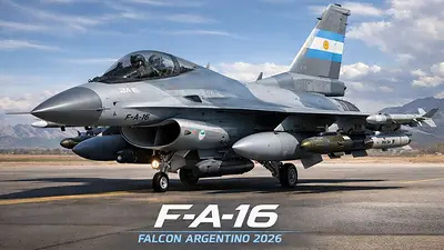 Avión F-16 industria argentina hecho con Inteligencia Artificial Avión F-16 industria argentina hecho con Inteligencia Artificial