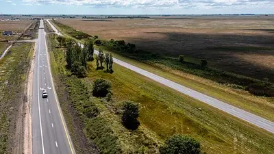 Anuncian obras en una de las rutas a la Costa Atlántica más usada Anuncian obras en una de las rutas a la Costa Atlántica más usada