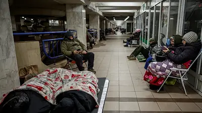 Ataques rusos dejan sin calefacción a miles de edificios en Kiev en plena ola de frío Ataques rusos dejan sin calefacción a miles de edificios en Kiev en plena ola de frío
