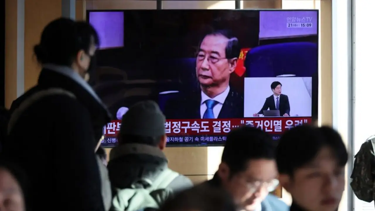Corea del Sur condena a 23 años de cárcel al ex primer ministro Han por su papel en la ley marcial