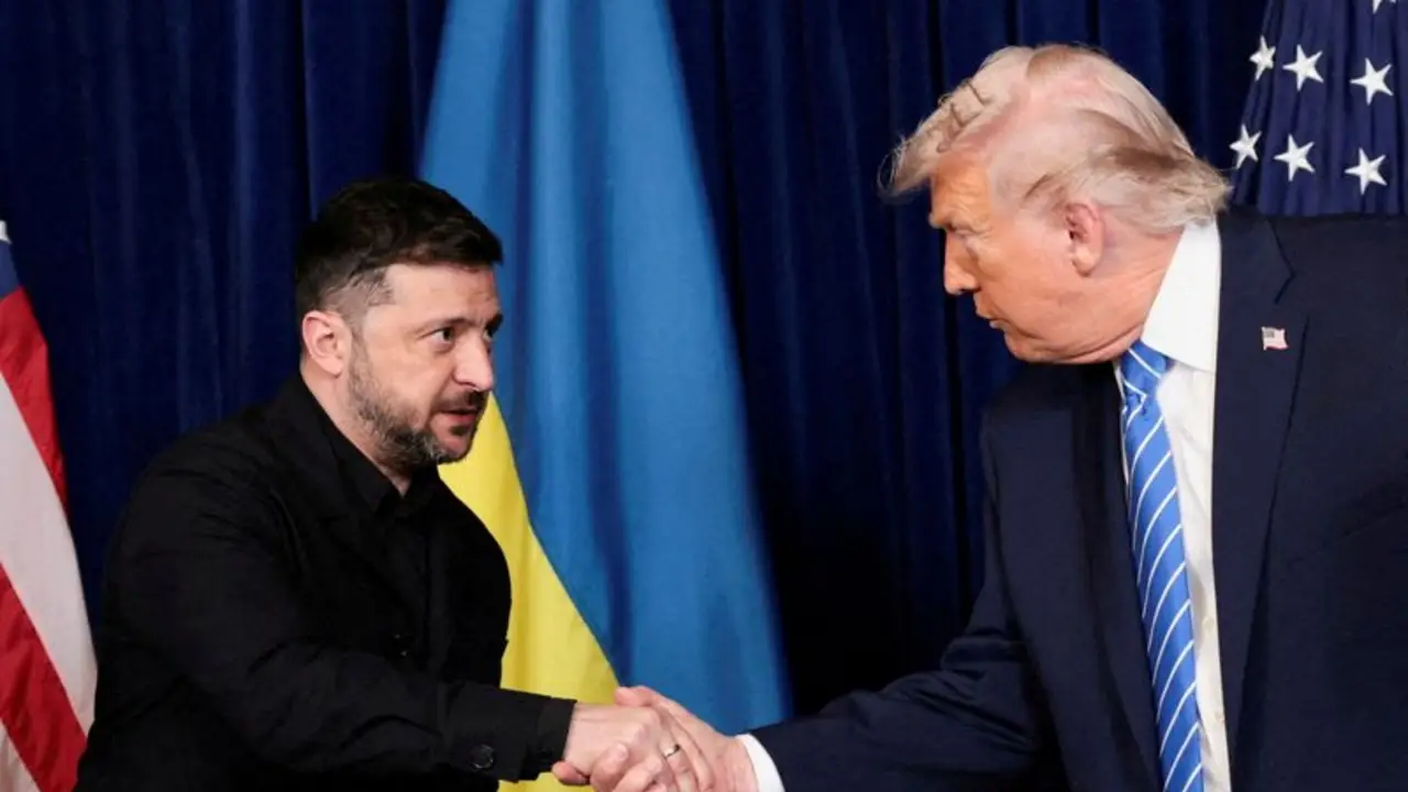 Zelenski llega a Davos para reunirse con Trump