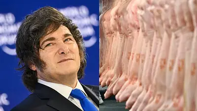 Javier Milei y Frigorífico Javier Milei y Frigorífico