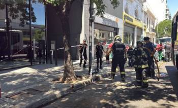 Choque múltiple en Palermo: un colectivo impactó con cuatro autos y una moto | Palermo