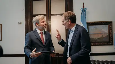 Santilli sumó el apoyo de Frigerio para la reforma laboral Santilli sumó el apoyo de Frigerio para la reforma laboral