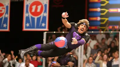 Ben Stiller en Dodgeball. Ben Stiller en Dodgeball.