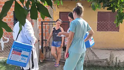 En el marco de las políticas de cuidado integral, Formosa reforzó la vacunación para la prevención En el marco de las políticas de cuidado integral, Formosa reforzó la vacunación para la prevención
