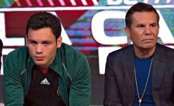 Chávez Jr. recibió un golpazo de su papá a horas de pelear ante Ángel Sacco | Boxeo