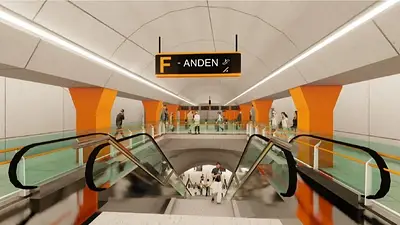Subte: así será la nueva Línea F de la Ciudad de Buenos Aires Subte: así será la nueva Línea F de la Ciudad de Buenos Aires