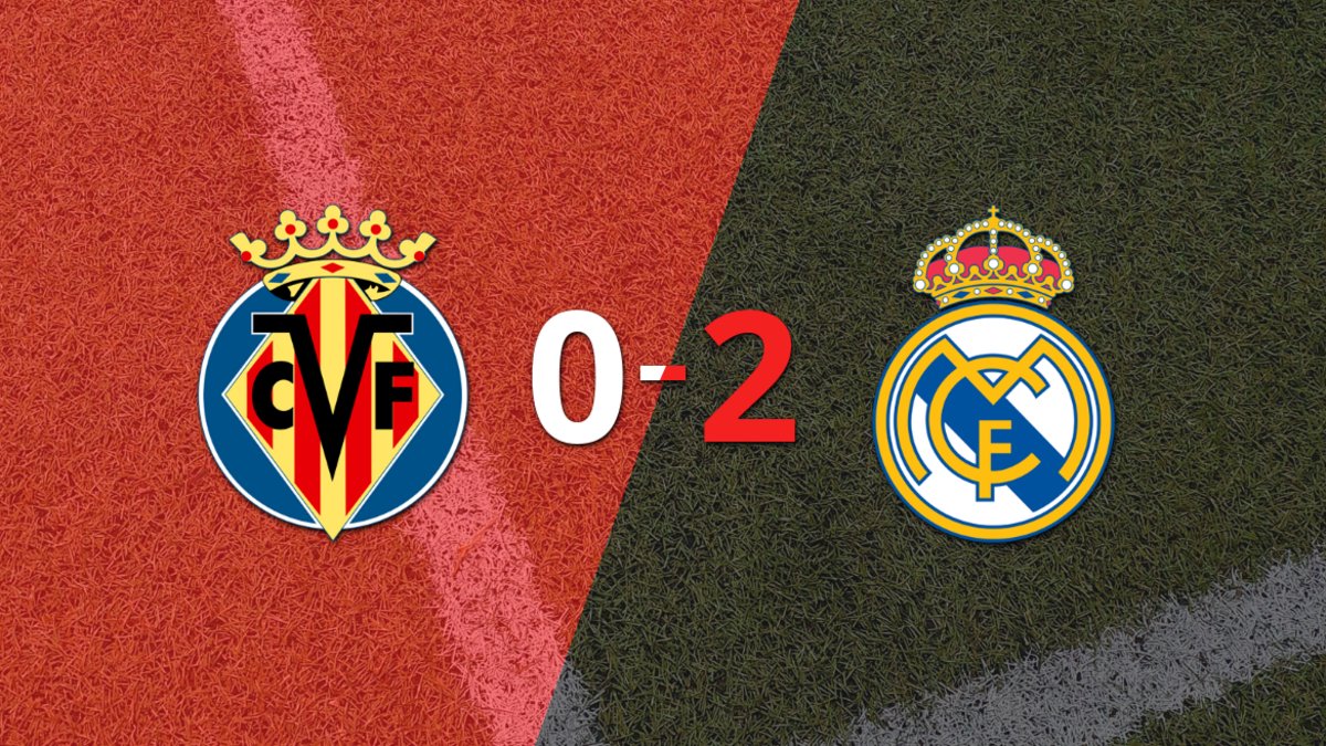 Real Madrid superó 2-0 a Villarreal con dos tantos de Kylian Mbappé ...